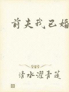 前夫我已婚