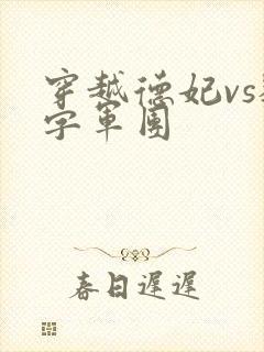 穿越德妃vs数字军团