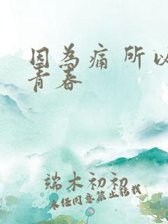 因为痛 所以叫青春