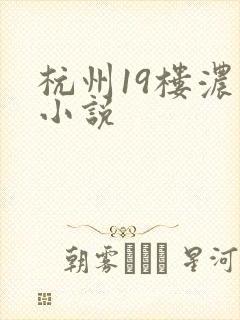 杭州19楼浓情小说