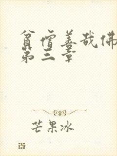 贫僧善哉佛堂H第三章