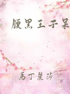 腹黑王子呆呆女