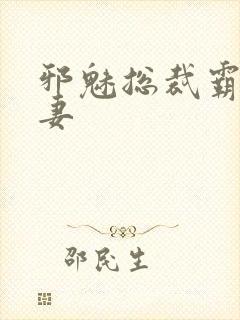 邪魅总裁霸占新妻