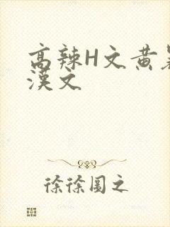 高辣H文黄暴糙汉文