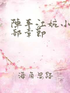 阵平江婉小说全部章节