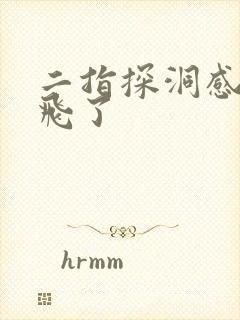 二指探洞感觉要飞了