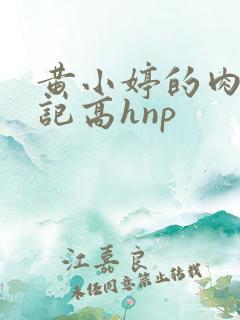 黄小婷的肉欲日记高hnp