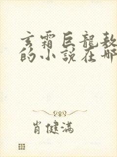 玄霜巨龙敖无极的小说在哪里看