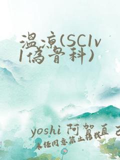 温凉(SC1v1伪骨科)