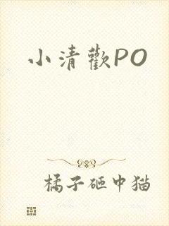 小清欢PO