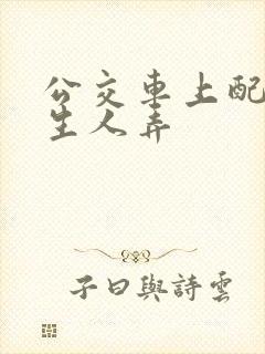 公交车上配合陌生人弄