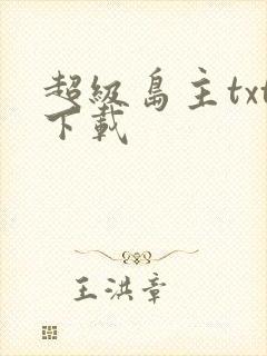 超级岛主txt下载