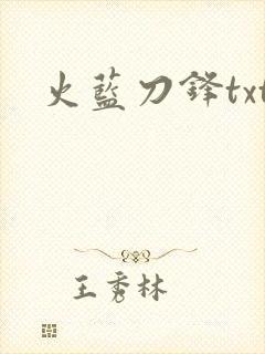 火蓝刀锋txt