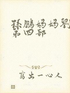 孙鹏妈妈刘淑英第四部