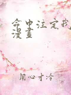 命中注定我爱你漫画