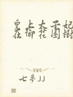 皇上太子妃沈音在御花园树上