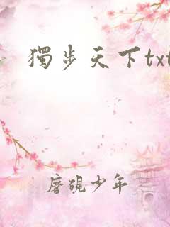 独步天下txt