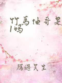 竹马他哥是1v1吗