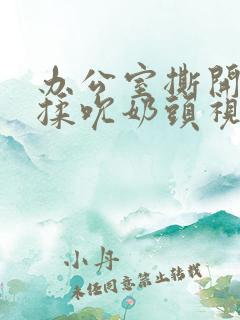 办公室撕开奶罩揉吮奶头视频