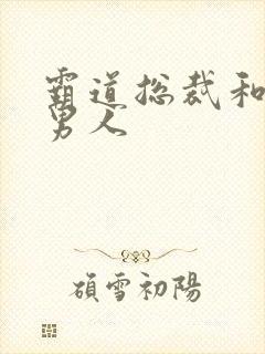 霸道总裁和他的男人