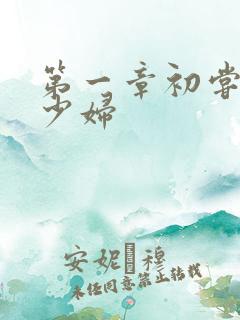 第一章初尝云雨少妇