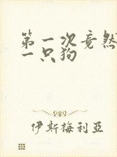 第一次竟然给了一只狗