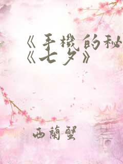 《手机的秘密》《七夕》