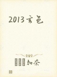 2013玄色