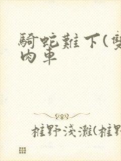 骑蛇难下(双)肉车