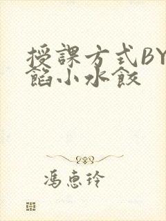 授课方式BY肉馅小水饺