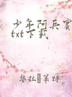少年阿兵宾小说txt下载