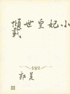 倾世皇妃小说下载
