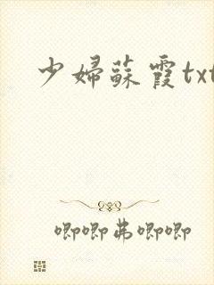 少妇苏霞txt