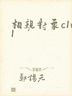 相亲对象c1v1