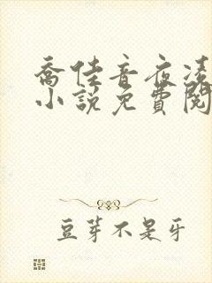 乔佳音夜凌琛的小说免费阅读