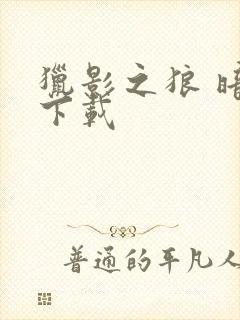 猎影之狼 暗夜下载