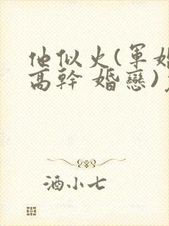 他似火(军婚 高干 婚恋)免费阅读