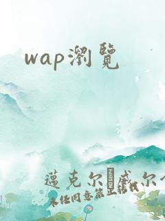 wap浏览