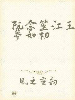 阮念笙江玉楼回梦如初