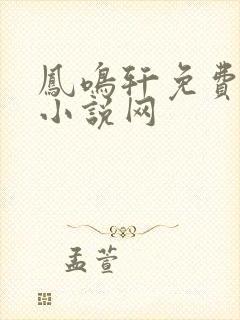 凤鸣轩免费言情小说网