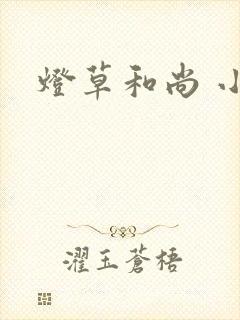 灯草和尚 小说