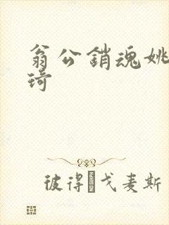 翁公销魂姚瑶琦琦