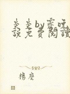 炎炎by霁晚小说免费阅读全文