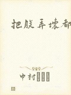 把朕弄坏都可以