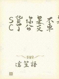 S货你是不是欠C了公交车