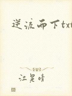 逆流而下txt