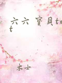 六六 宝贝txt