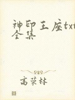 神印王座txt全集
