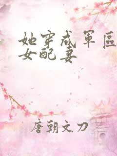 她穿成军区大佬女配妻