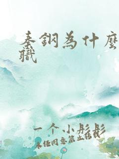 秦钢为什么被解职